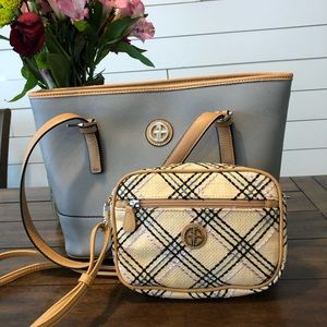 Giani Bernini Satchel and Mini Crossbody